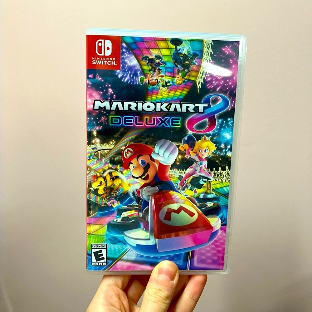Nintendo Switch Mario Kart 8 Deluxe Game CASE ONLY